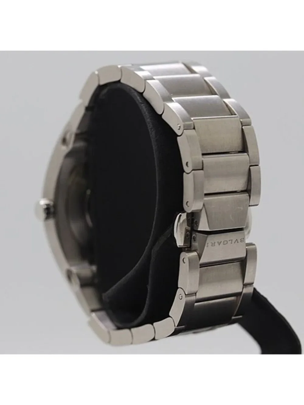 Bvlgari Bulgari Ergon SS Black Dial Watch